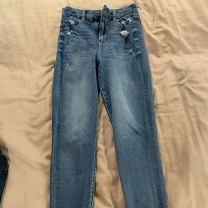 American Eagle ripped jeans